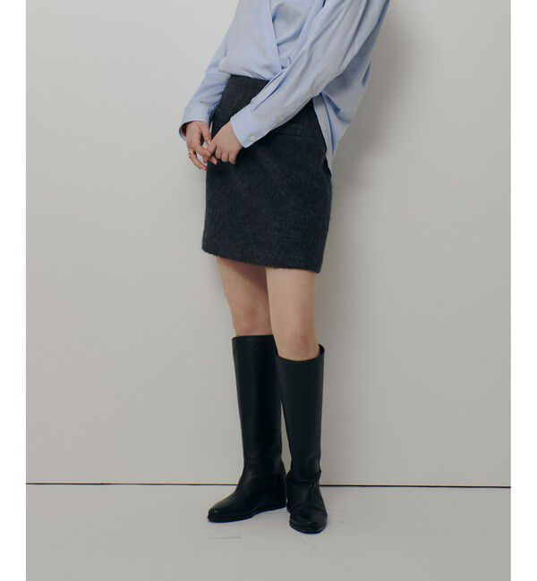 allureville「◇モヘヤシャギーミニスカート」|スカート|