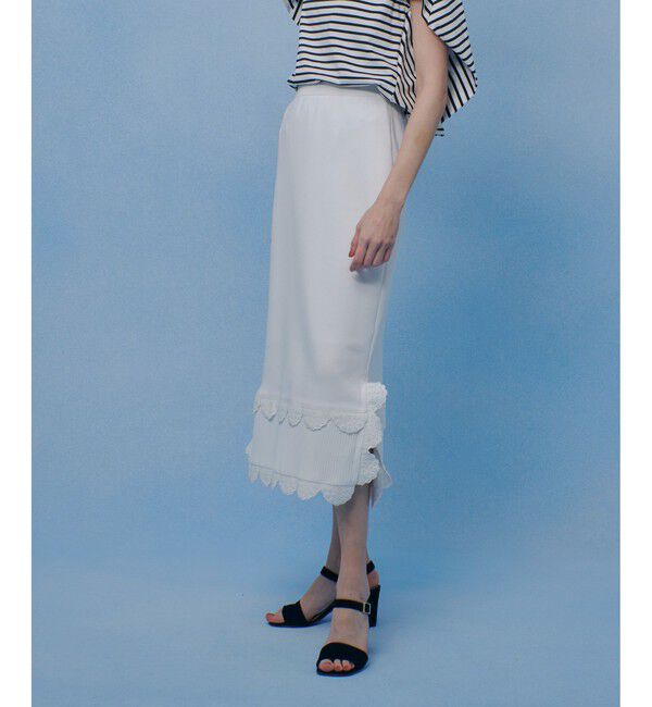 LOULOU WILLOUGHBY「【LOULOU WILLOUGHBY】パンチングスカラスカート」|スカート|