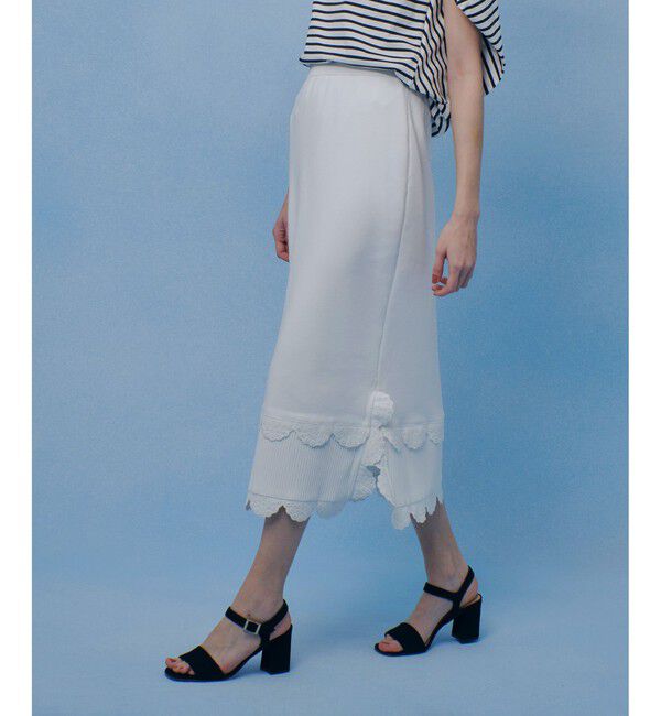 LOULOU WILLOUGHBY「【LOULOU WILLOUGHBY】パンチングスカラスカート」|スカート|