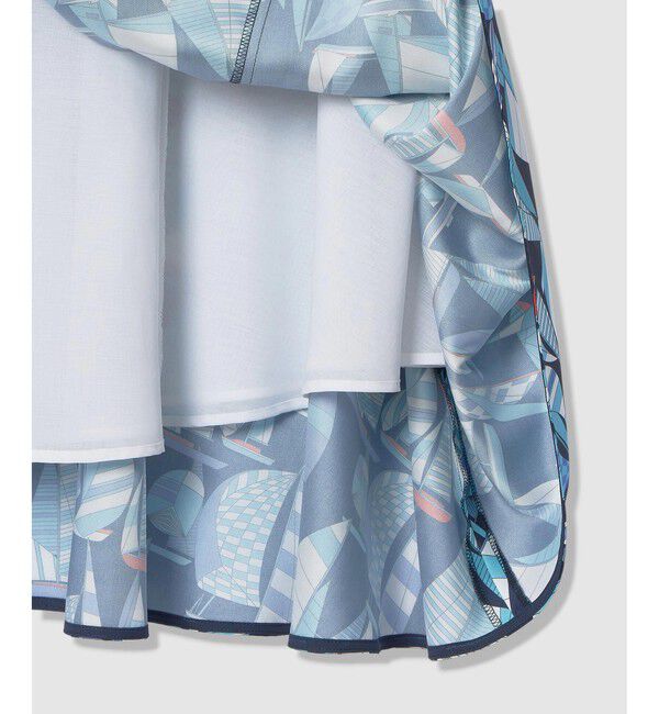 LOULOU WILLOUGHBY「【LOULOU WILLOUGHBY】RATTI マリーナプリントフレアスカート」|スカート|