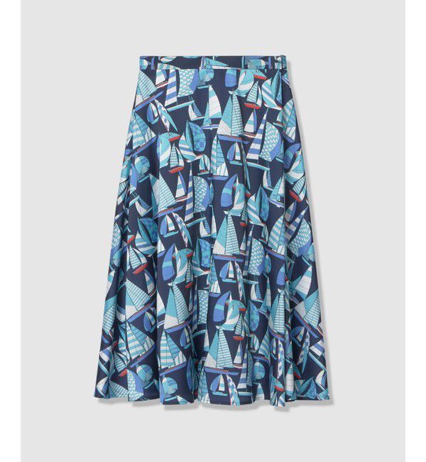 LOULOU WILLOUGHBY「【LOULOU WILLOUGHBY】RATTI マリーナプリントフレアスカート」|スカート|