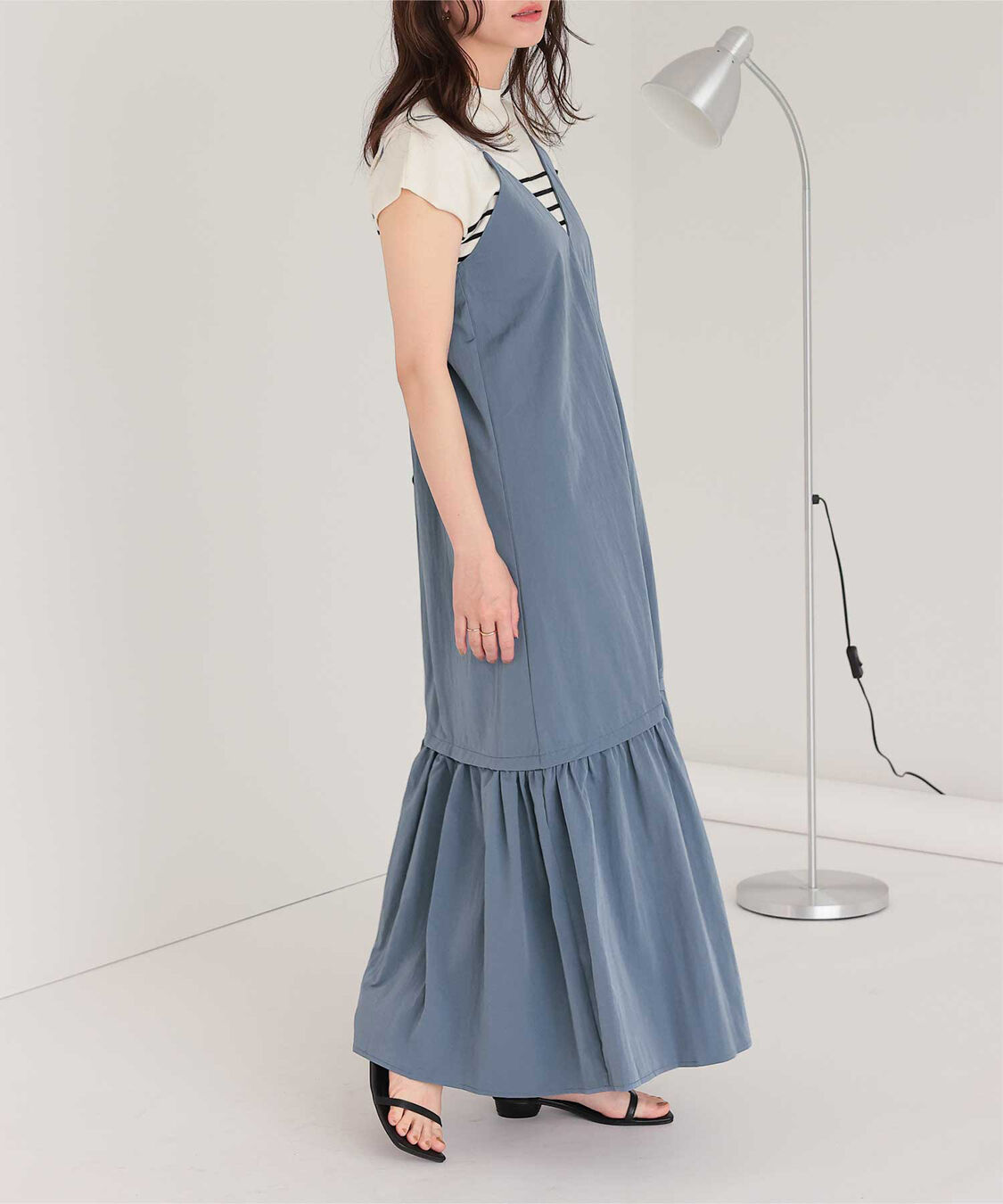 titivate「バックリボンキャミソールワンピース」|ワンピース|