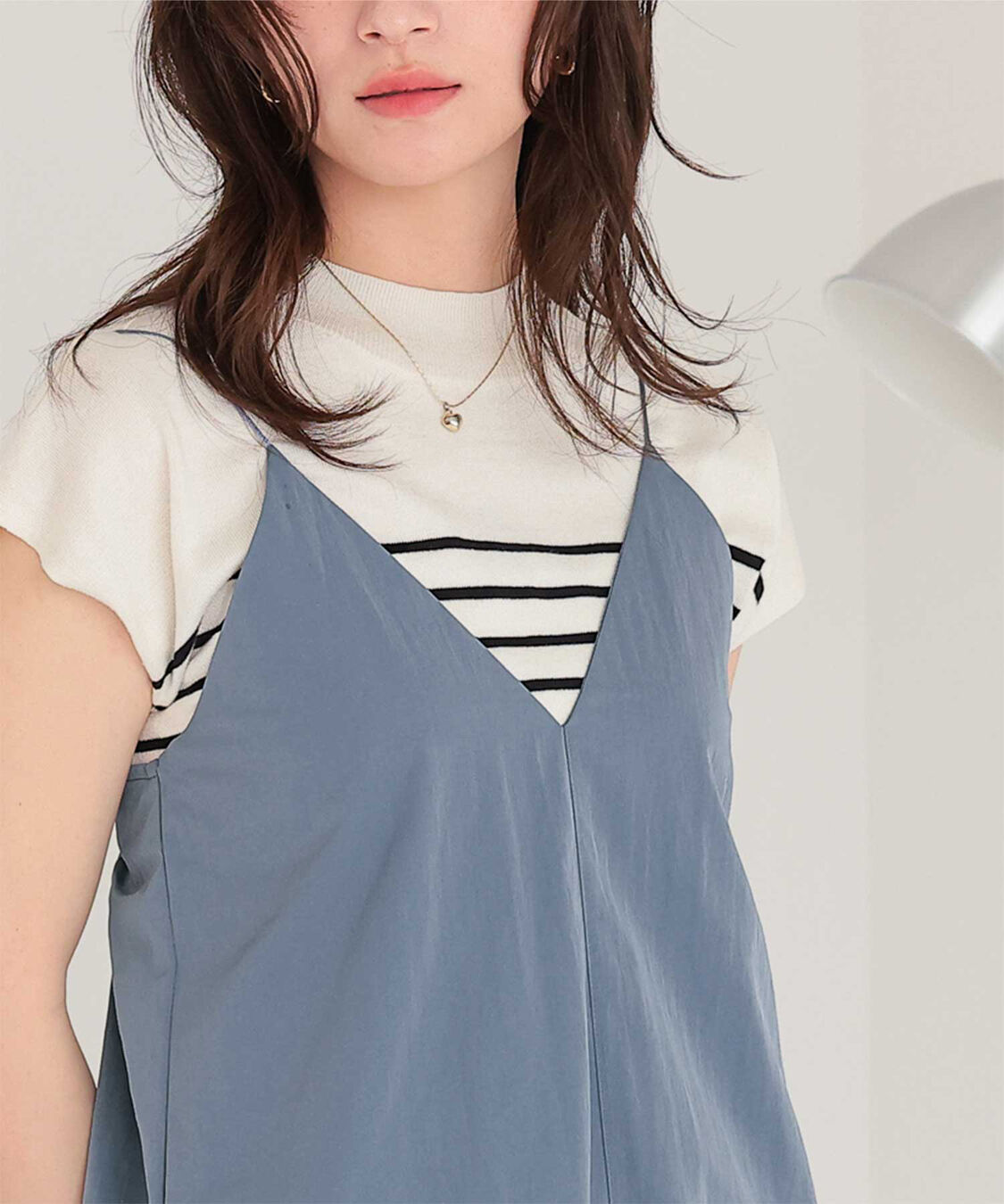 titivate「バックリボンキャミソールワンピース」|ワンピース|