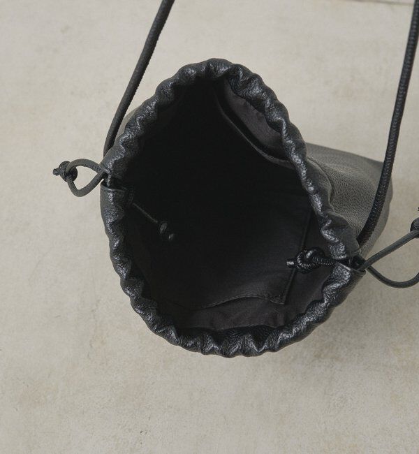  「【リバイバル/新色登場】フェイクレザー巾着バッグ」|ショルダー・メッセンジャー|