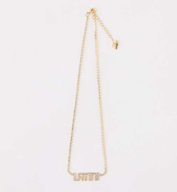  「【Latini】ロゴネックレス」|その他|