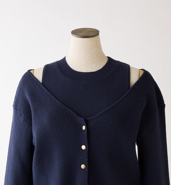  「カーデセットドッキングティアードワンピ」|ワンピース|