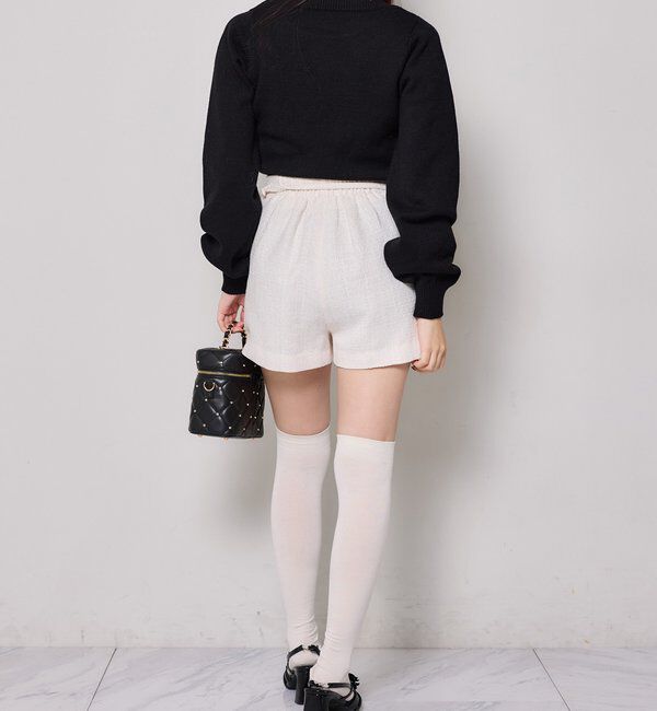  「ベルト付きショートパンツ【セットアップ可能】」|その他|