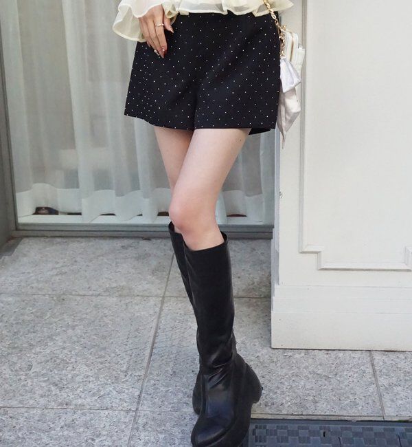  「ベルト付きショートパンツ【セットアップ可能】」|その他|