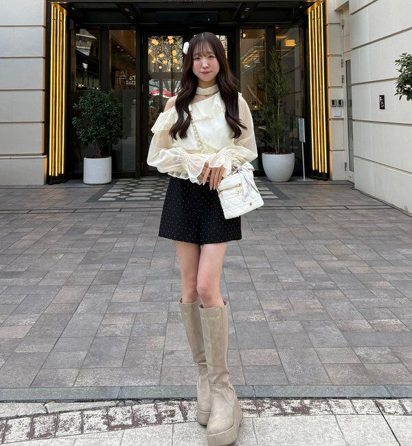  「ベルト付きショートパンツ【セットアップ可能】」|その他|