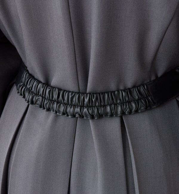  「ウエストベルトプリーツミニトレンチ」|その他|