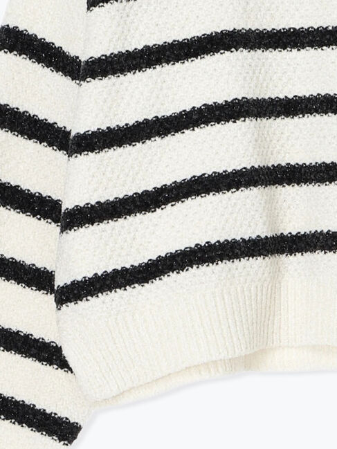 Lugnoncure「ラメ混モール鹿の子編みニット」|ニット・セーター|