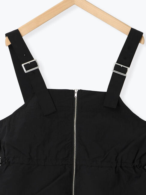 Samansa Mos2 blue「フロントジップドロストビスチェ」|シャツ・ブラウス|