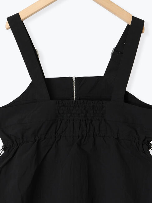 Samansa Mos2 blue「フロントジップドロストビスチェ」|シャツ・ブラウス|