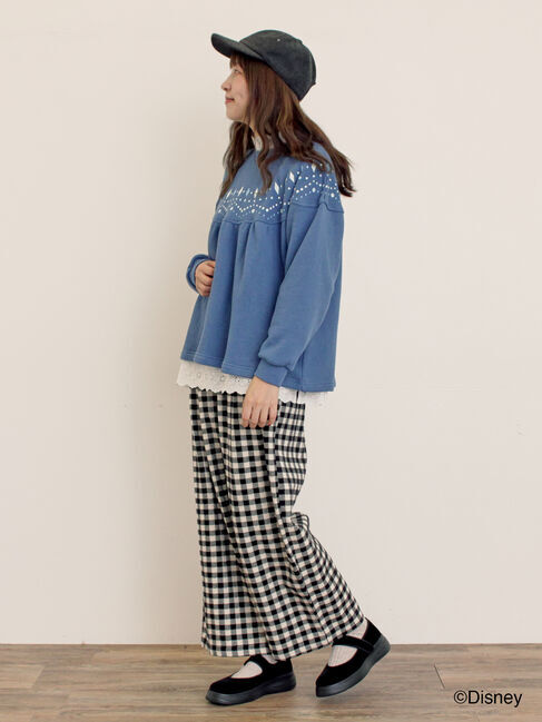 Samansa Mos2「【Disney】アナと雪の女王/柄プリントスウェット」|Tシャツ・カットソー|