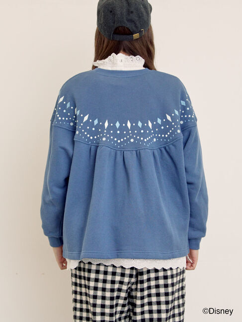 Samansa Mos2「【Disney】アナと雪の女王/柄プリントスウェット」|Tシャツ・カットソー|