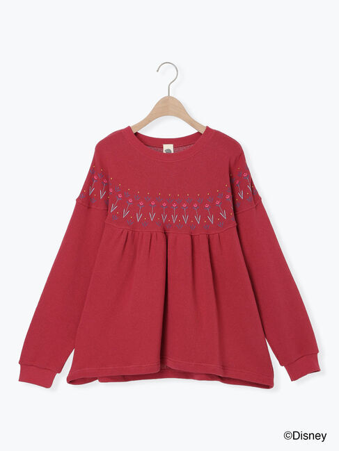 Samansa Mos2「【Disney】アナと雪の女王/柄プリントスウェット」|Tシャツ・カットソー|