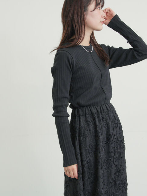 Samansa Mos2「前後2WAY柄アソートカットソー」|Tシャツ・カットソー|