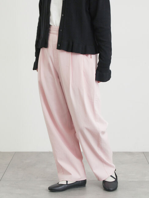 Samansa Mos2「ツータックカーブパンツ」|その他|