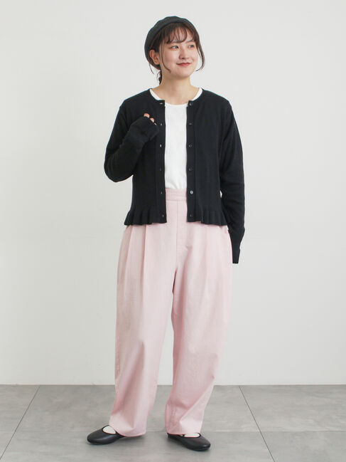 Samansa Mos2「ツータックカーブパンツ」|その他|