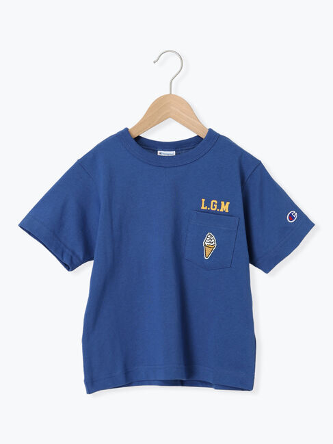 Samansa Mos2 Lagom「【Champion別注】ポケット付き半袖Tシャツ」|Tシャツ・カットソー|