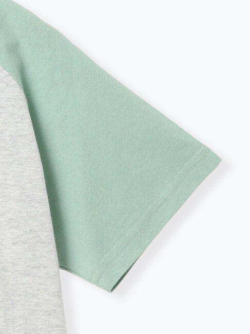 Samansa Mos2 Lagom「【パウ・パトロール】配色ラグランTシャツ」|Tシャツ・カットソー|