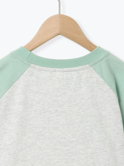 Samansa Mos2 Lagom「【パウ・パトロール】配色ラグランTシャツ」|Tシャツ・カットソー|