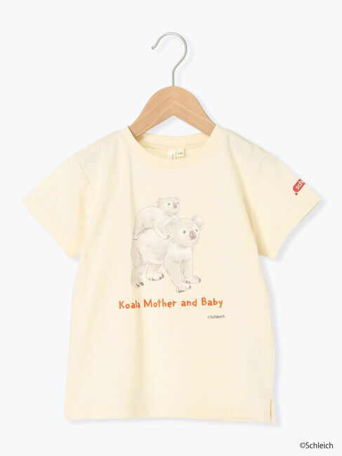Samansa Mos2 Lagom「【schleich】アニマル親子プリントT」|Tシャツ・カットソー|