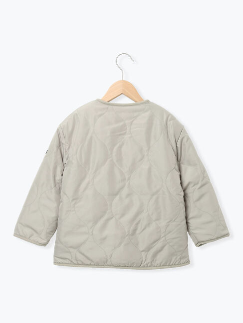 Samansa Mos2 Lagom「【撥水】キルト&times;ボアリバーシブルブルゾン」|ブルゾン・スタジャン|