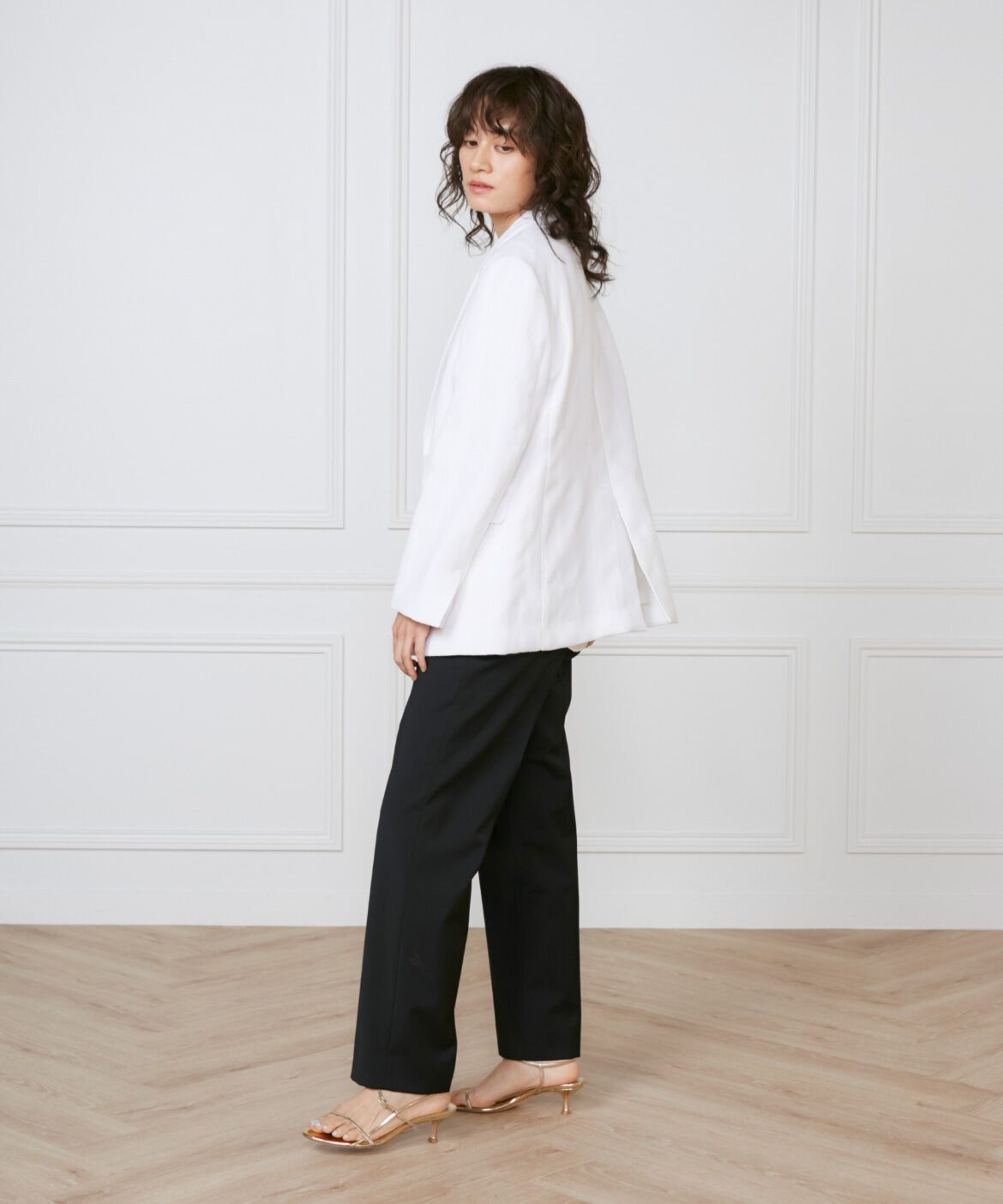 INED「1Bジャケット《la veille by SUPERIOR CLOSET》」|テーラードジャケット|