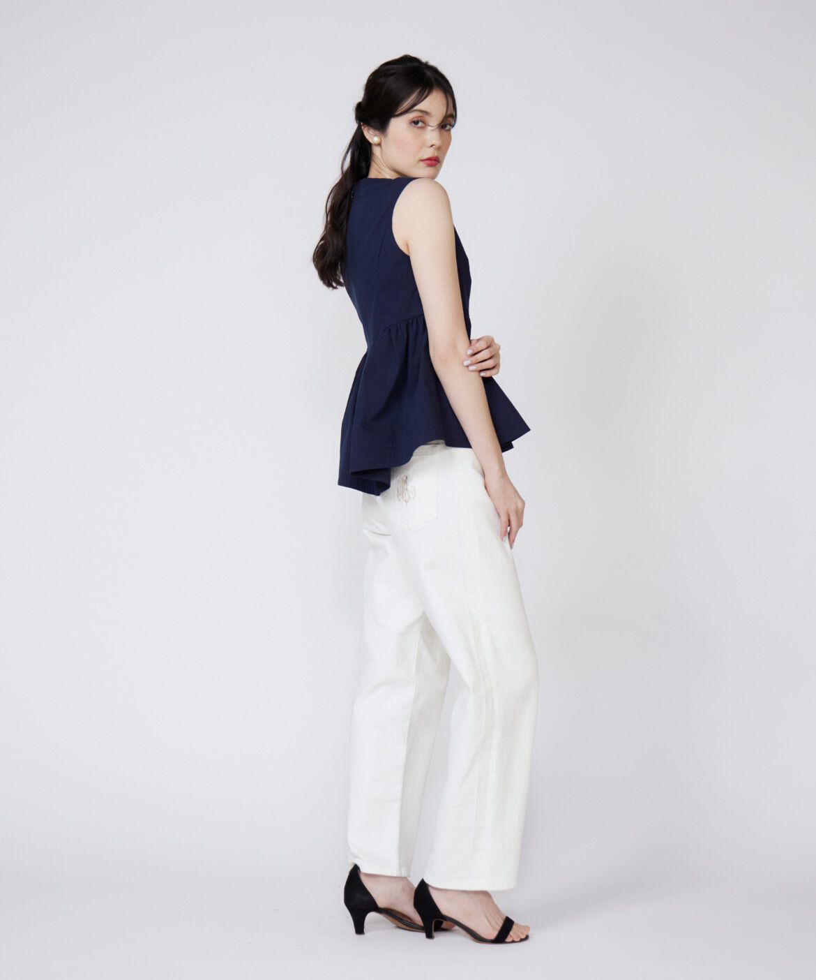 Maglie le cassetto「ペプラムブラウス」|シャツ・ブラウス|