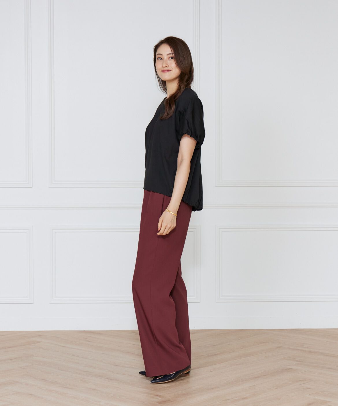 Le Souk「ドルマンスリーブカットプルオーバー」|Tシャツ・カットソー|