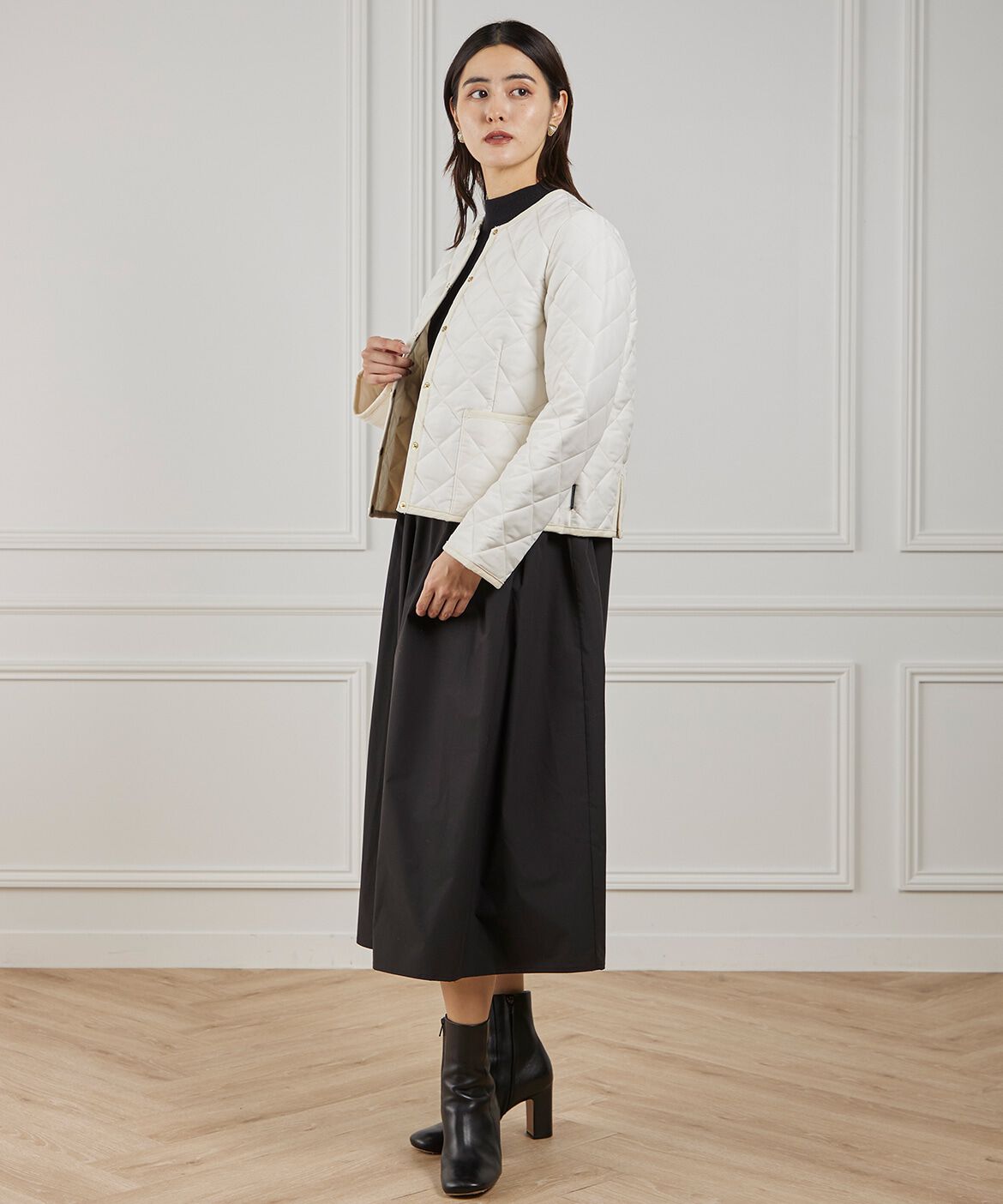 INED「《Traditional Weatherwear》キルティングコート　ARKLEY 」|ピーコート|