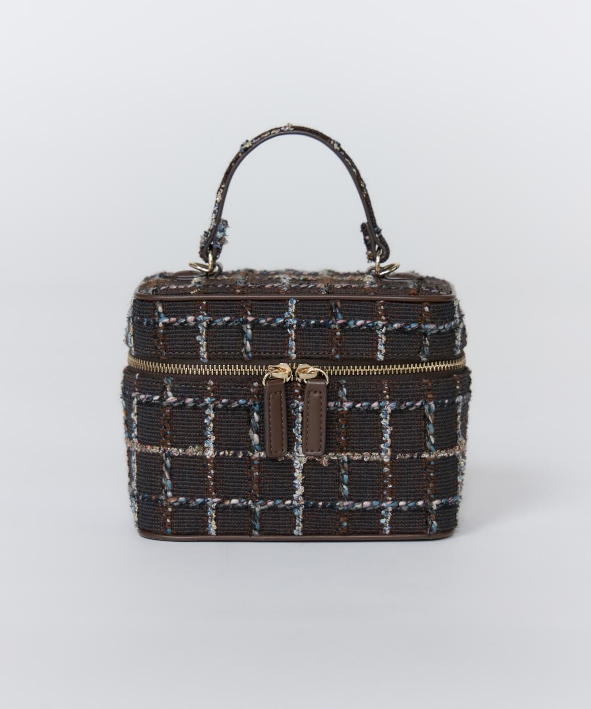 Maglie le cassetto「《M Maglie le cassetto》LINTONツイードバニティバッグ」|ハンドバッグ|