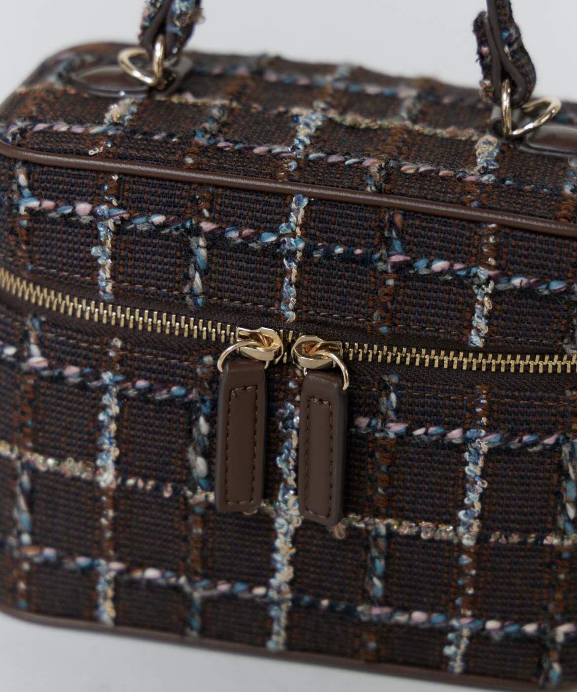 Maglie le cassetto「《M Maglie le cassetto》LINTONツイードバニティバッグ」|ハンドバッグ|