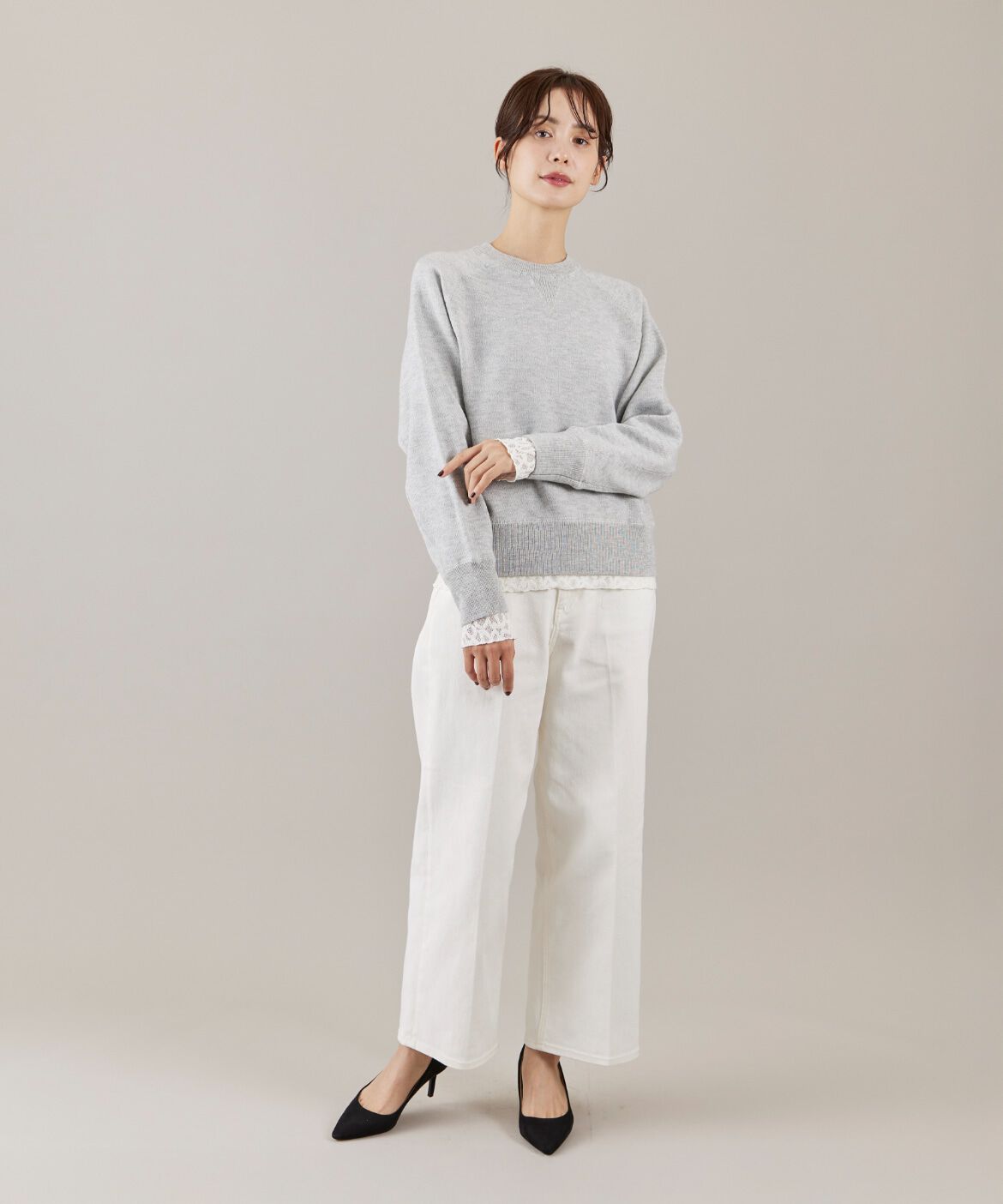 DAY by DAY it&rsquo;s international「スウェットライクニットプルオーバー」|ニット・セーター|