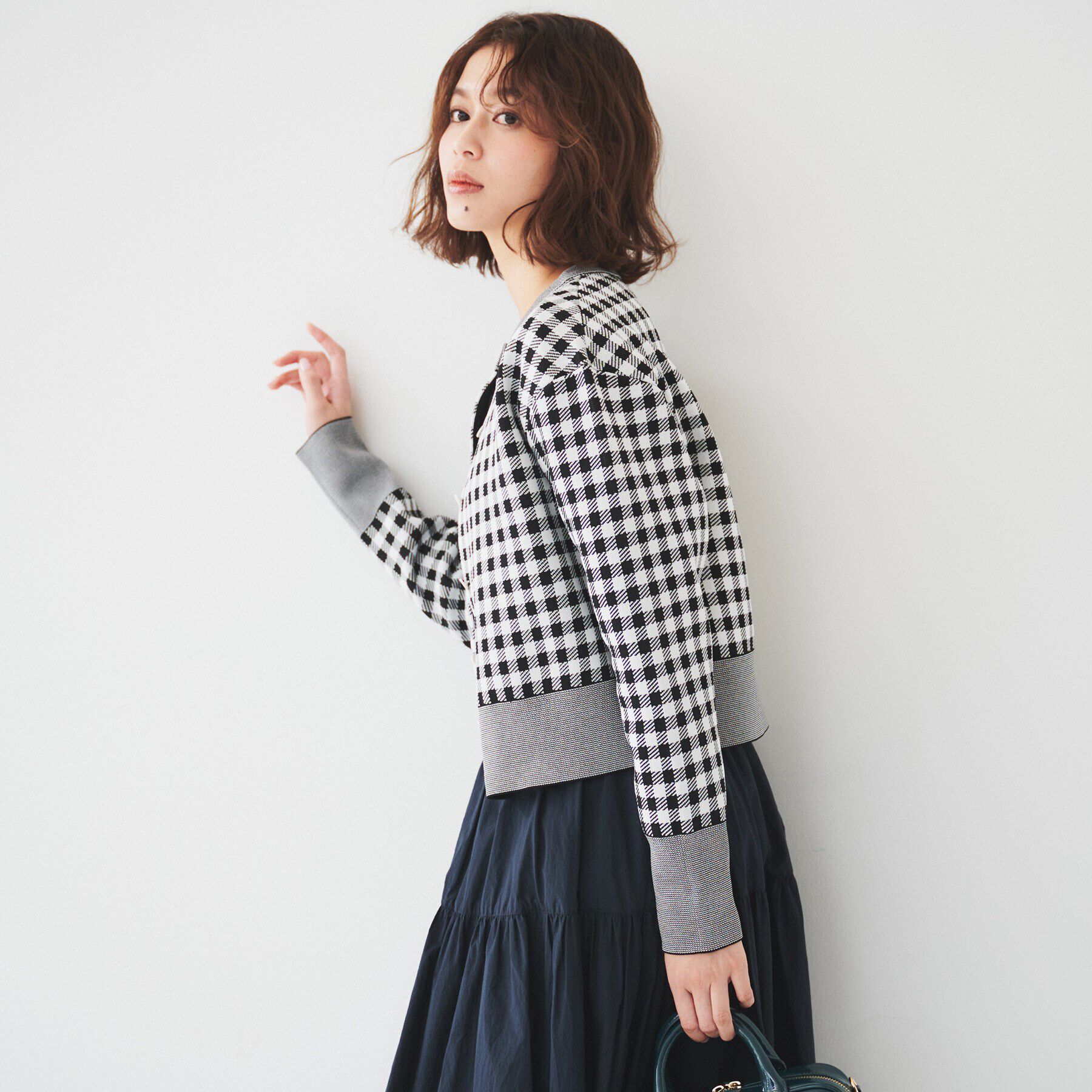 UNTITLED「【セットアップ可能】スポンディッシュ カーディガン」|カーディガン|