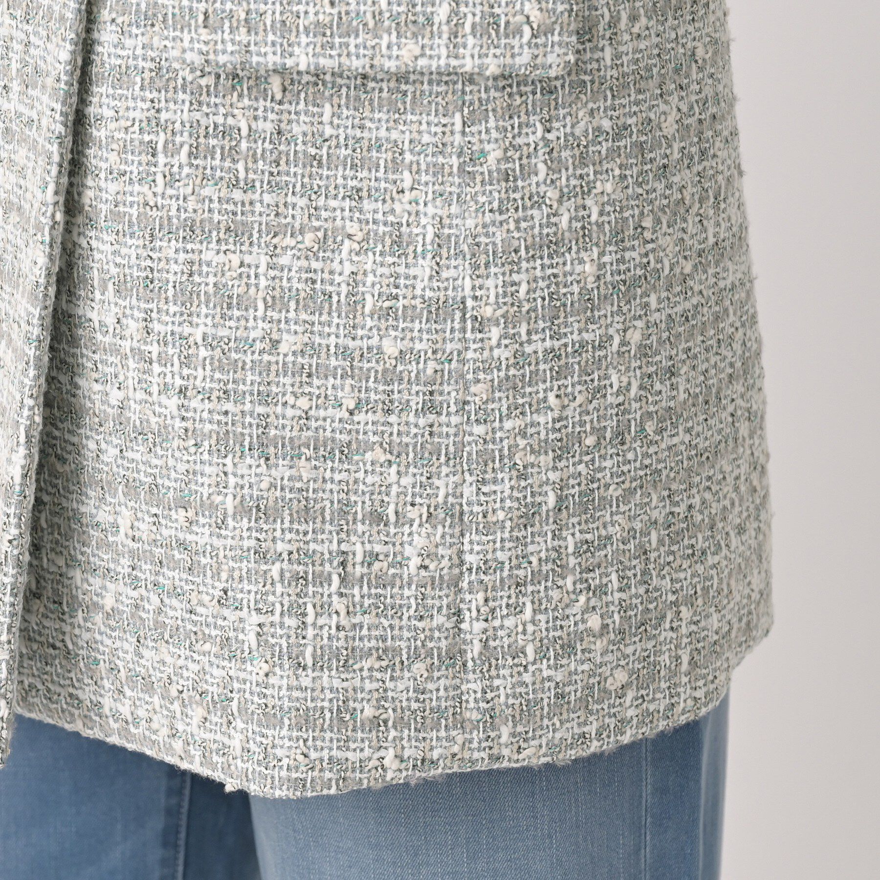 UNTITLED「ツイードカラーレスジレ」|ブルゾン・スタジャン|