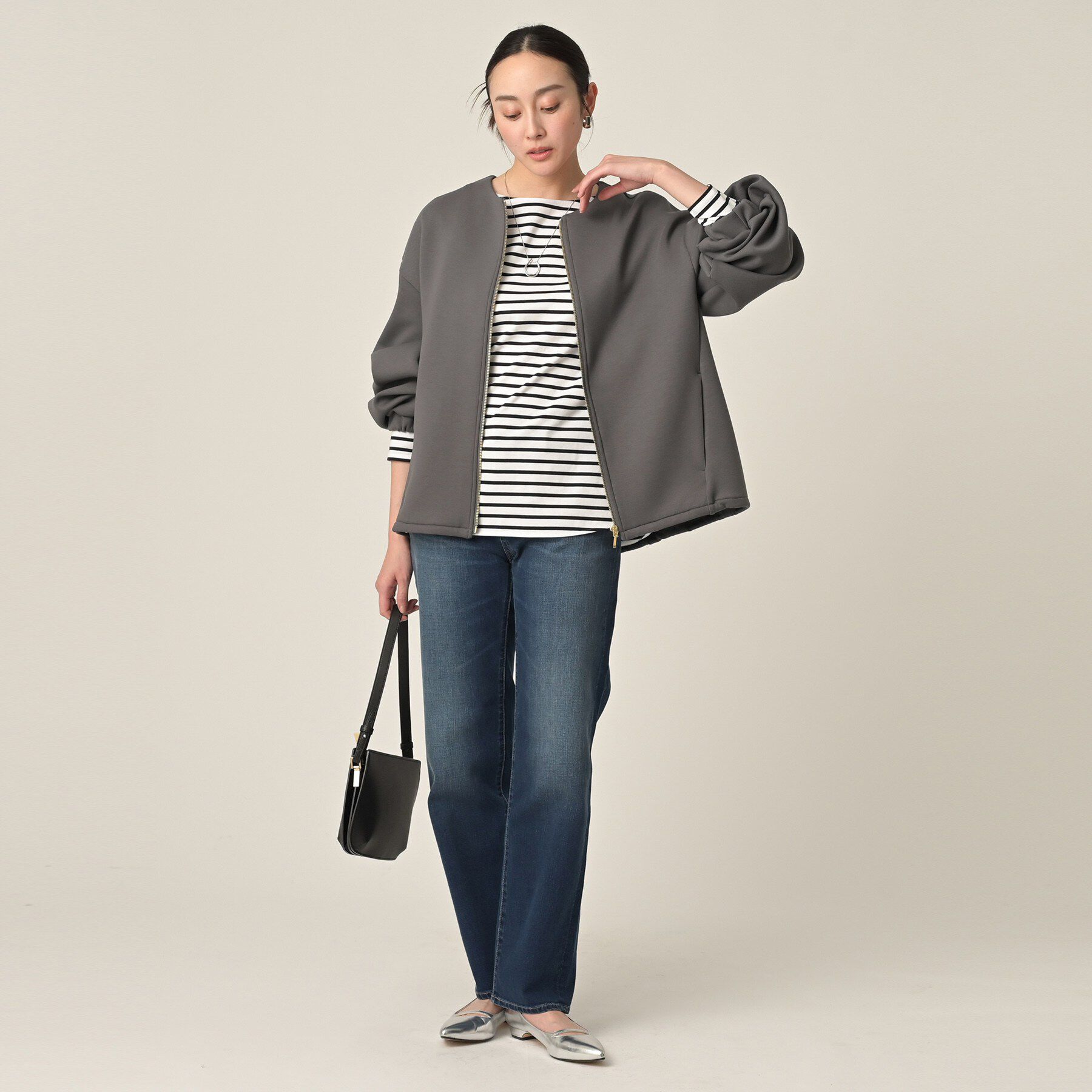 UNTITLED「ダンボールジップブルゾン」|ブルゾン・スタジャン|