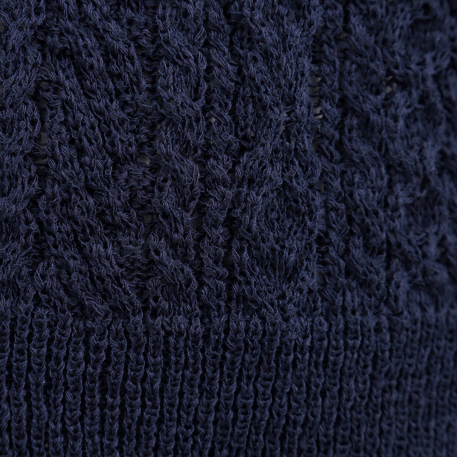 grove「リリヤーンケーブル ニットベスト」|ニット・セーター|