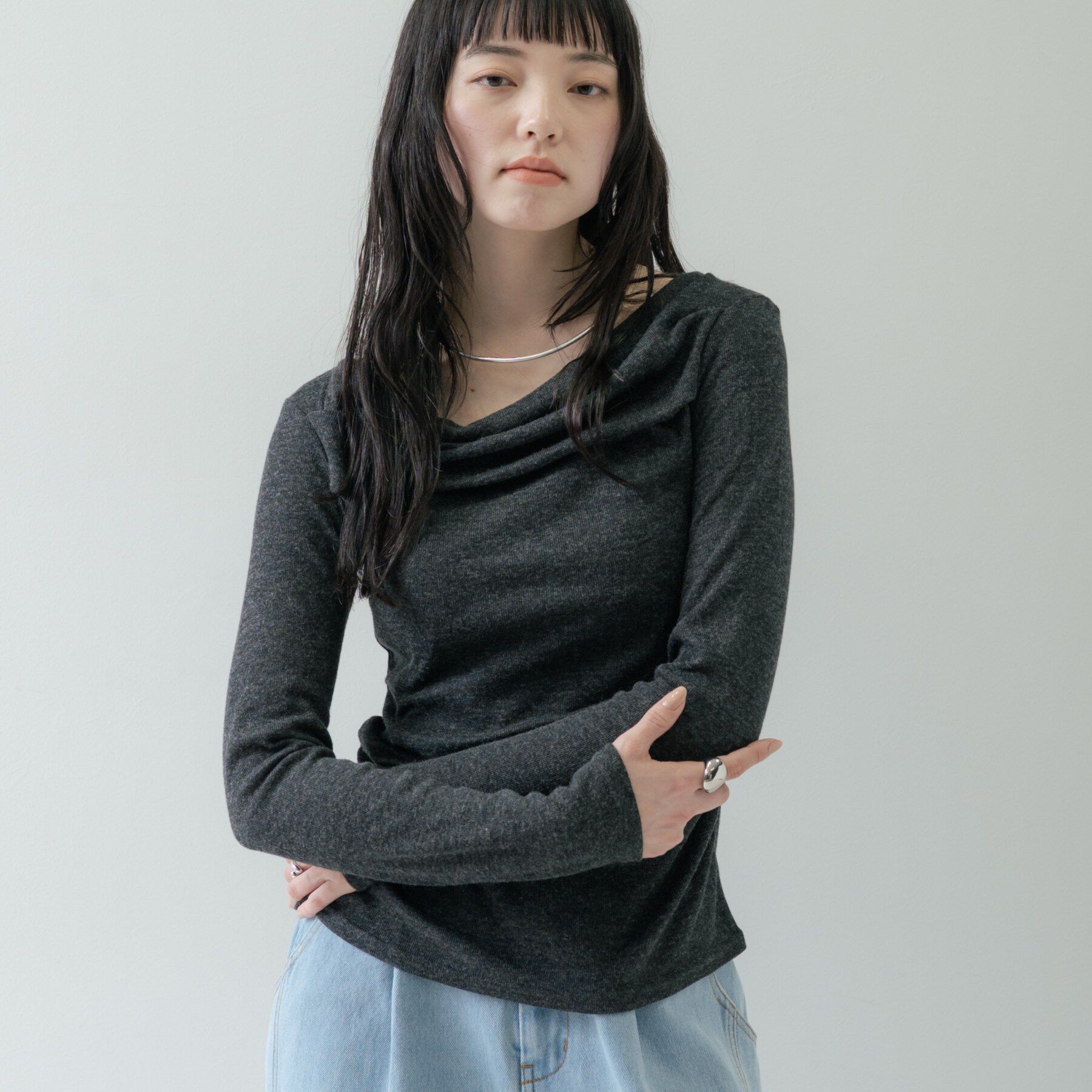 GALLEST「オフショルカットソー」|Tシャツ・カットソー|