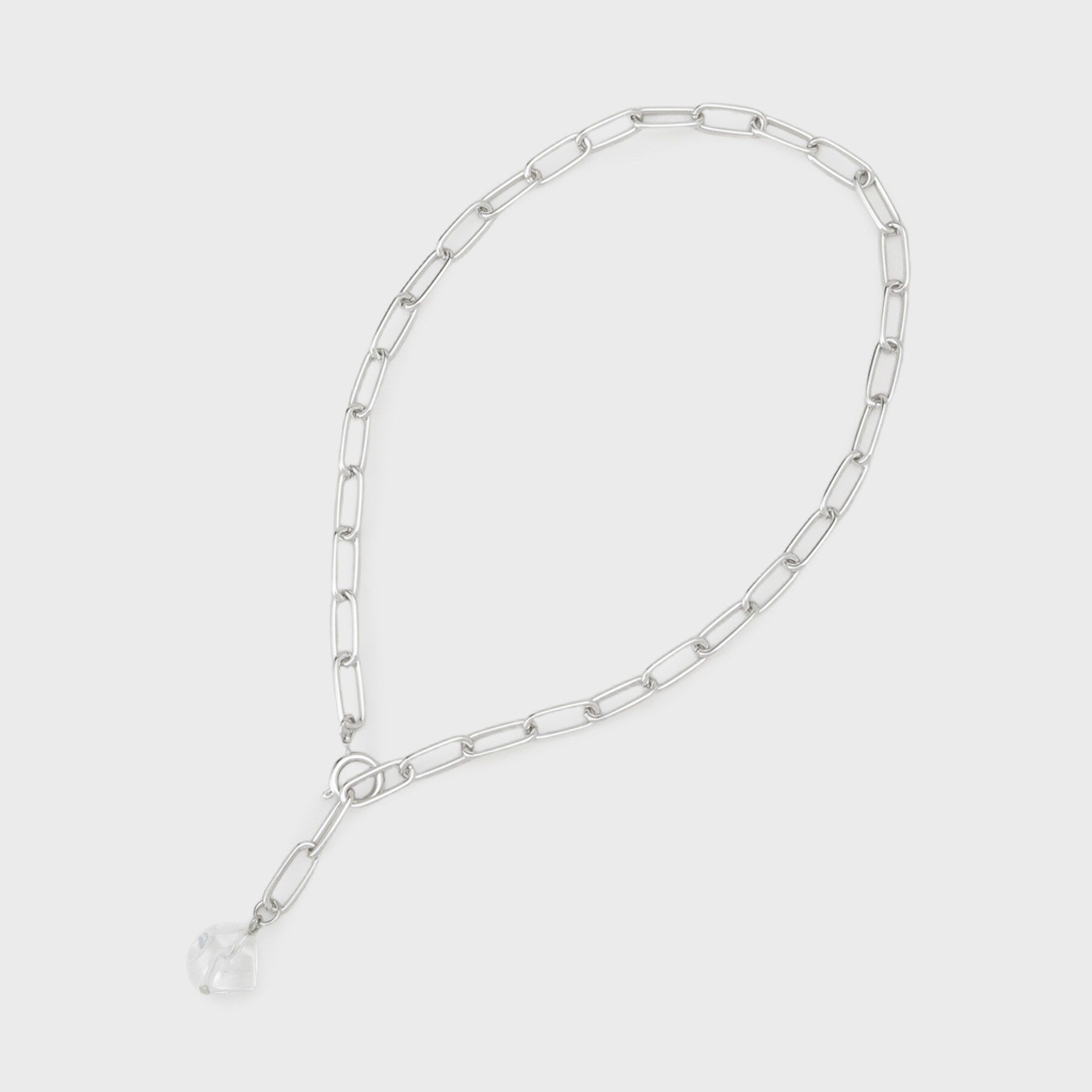 GALLEST「クリアチャームネックレス」|ネックレス|