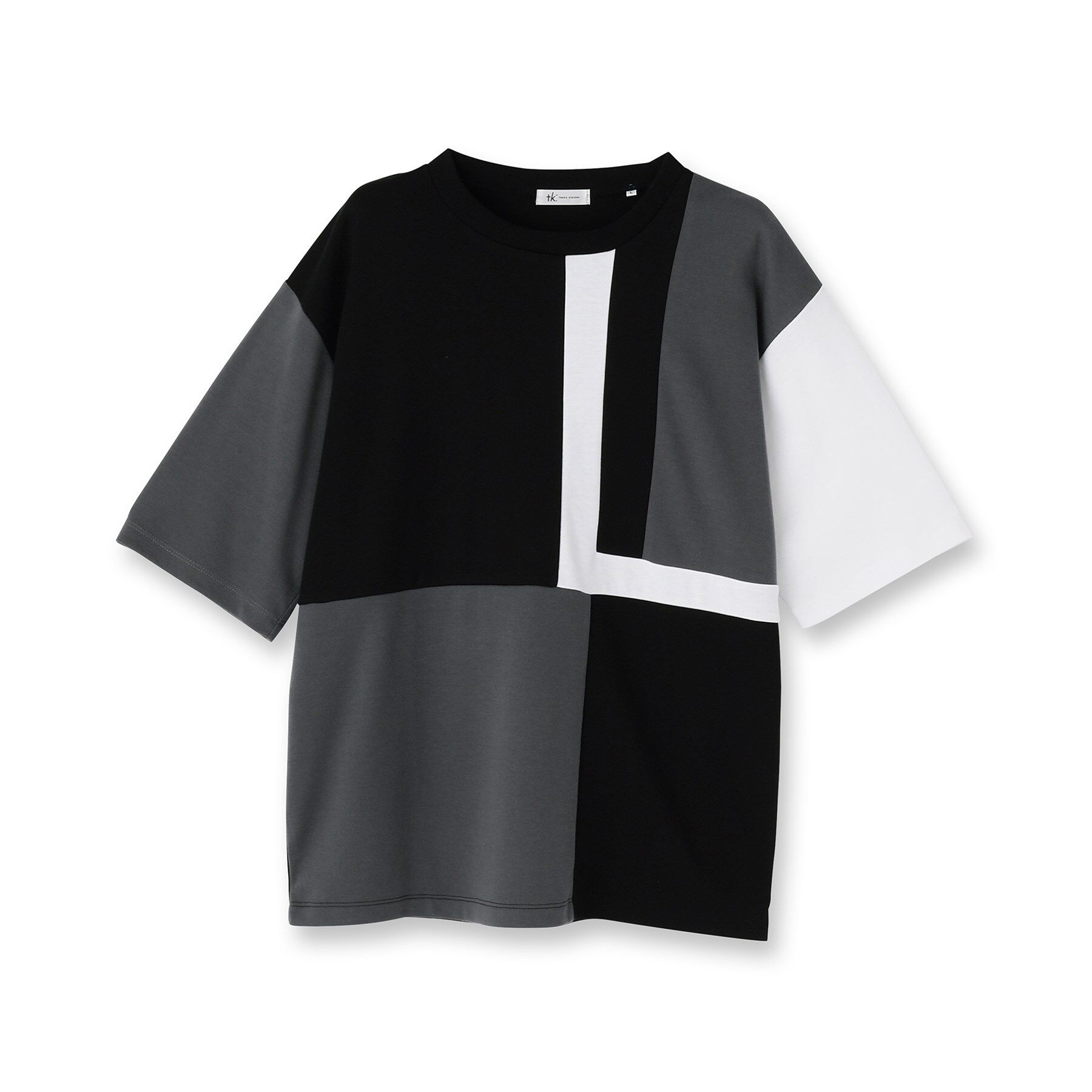tk.TAKEO KIKUCHI「L字切替カットソー」|Tシャツ・カットソー|