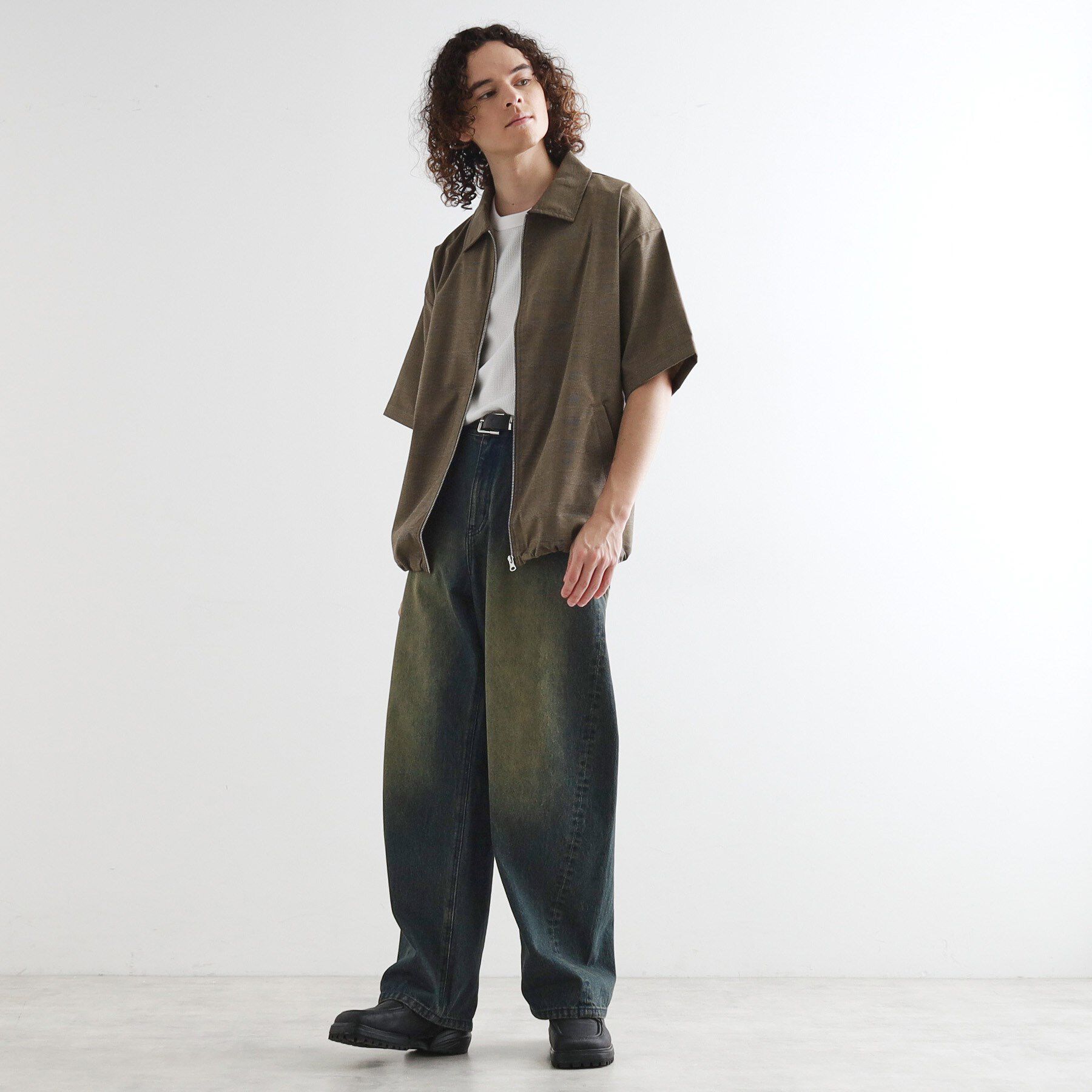 tk.TAKEO KIKUCHI「チェックシャツブルゾン」|シャツ・ブラウス|