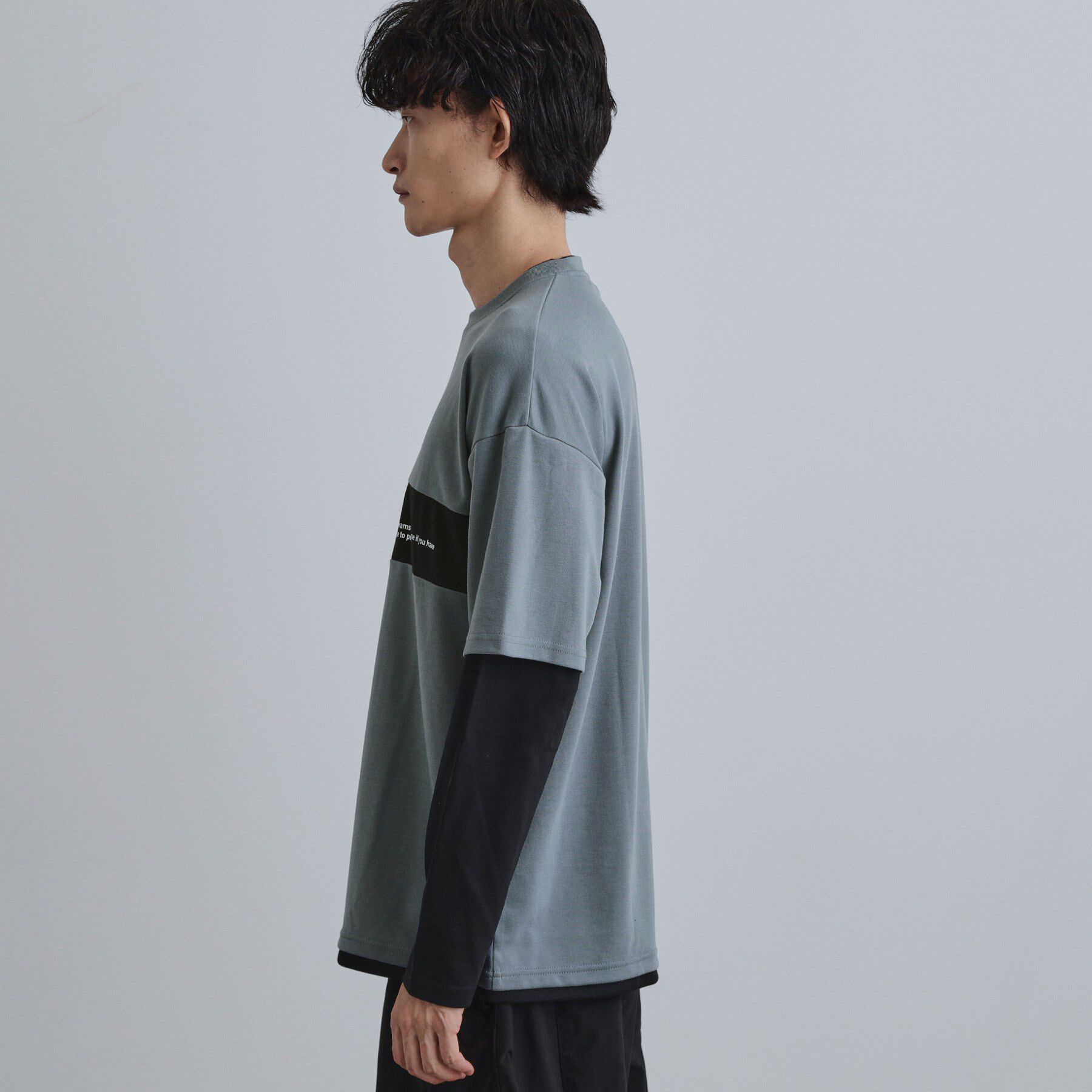 tk.TAKEO KIKUCHI「フェイクレイヤードカットソー」|Tシャツ・カットソー|