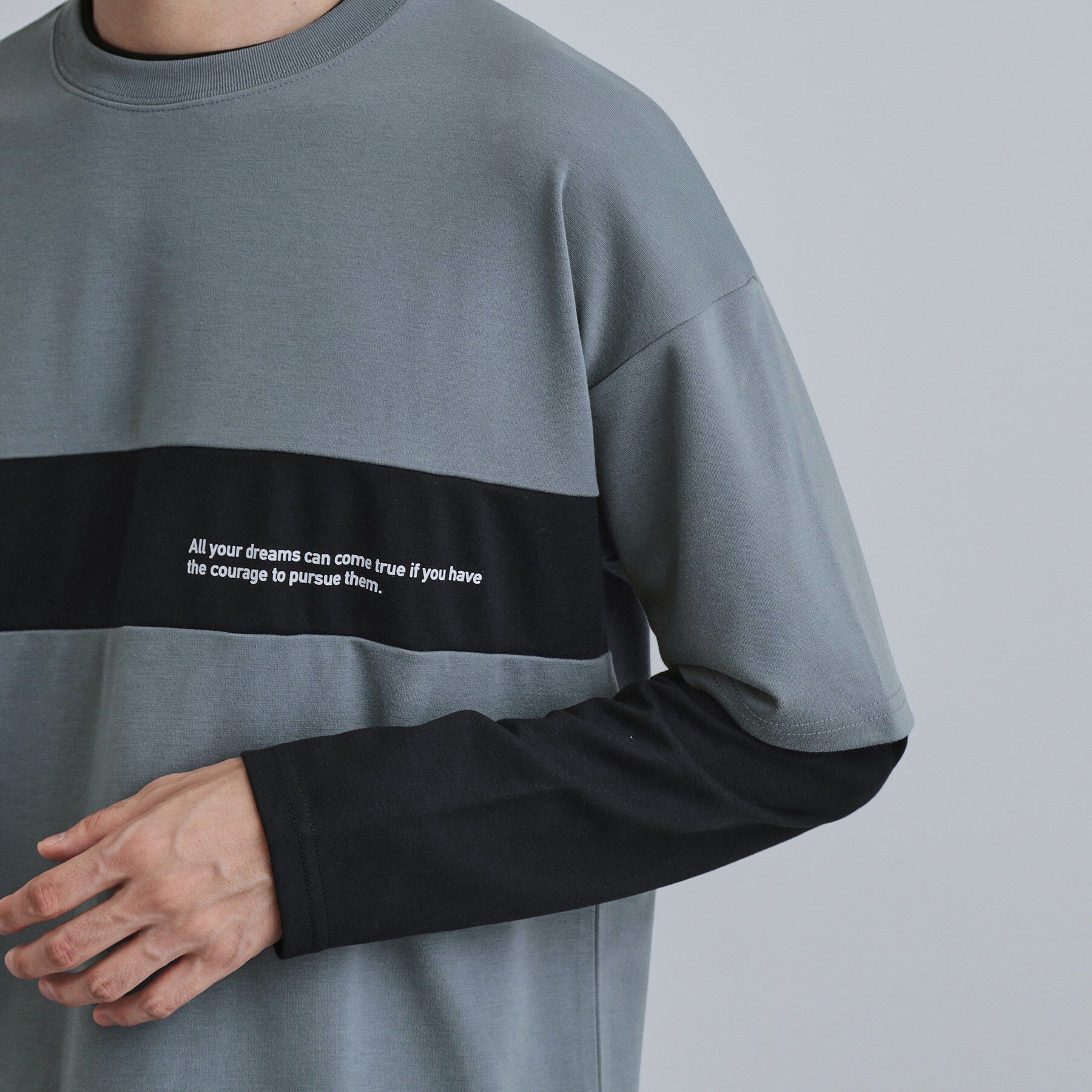 tk.TAKEO KIKUCHI「フェイクレイヤードカットソー」|Tシャツ・カットソー|