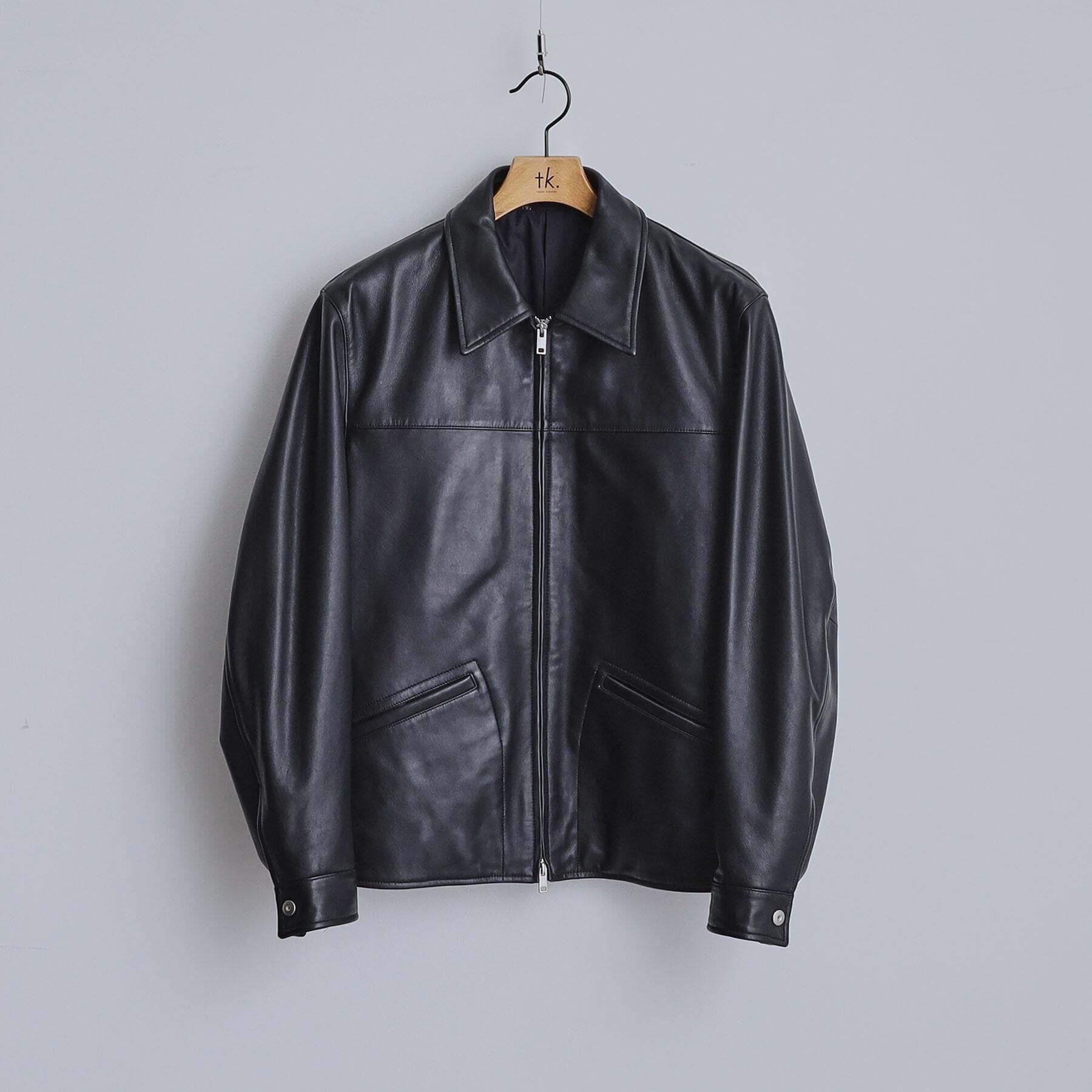 tk.TAKEO KIKUCHI「【本革】レザースポーツジャケット」|ブルゾン・スタジャン|