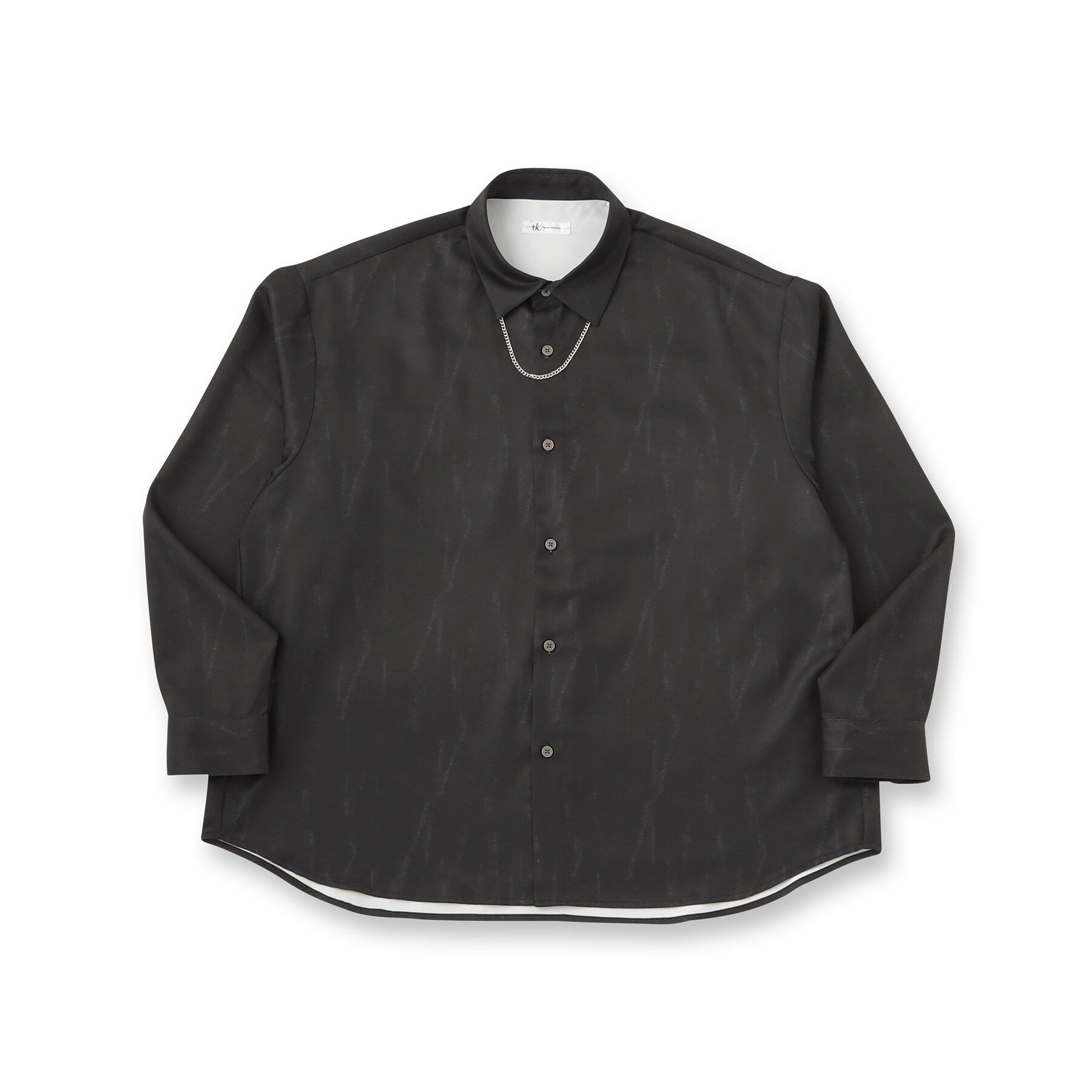 tk.TAKEO KIKUCHI「【ネックレス付き】プリントシャツ」|シャツ・ブラウス|