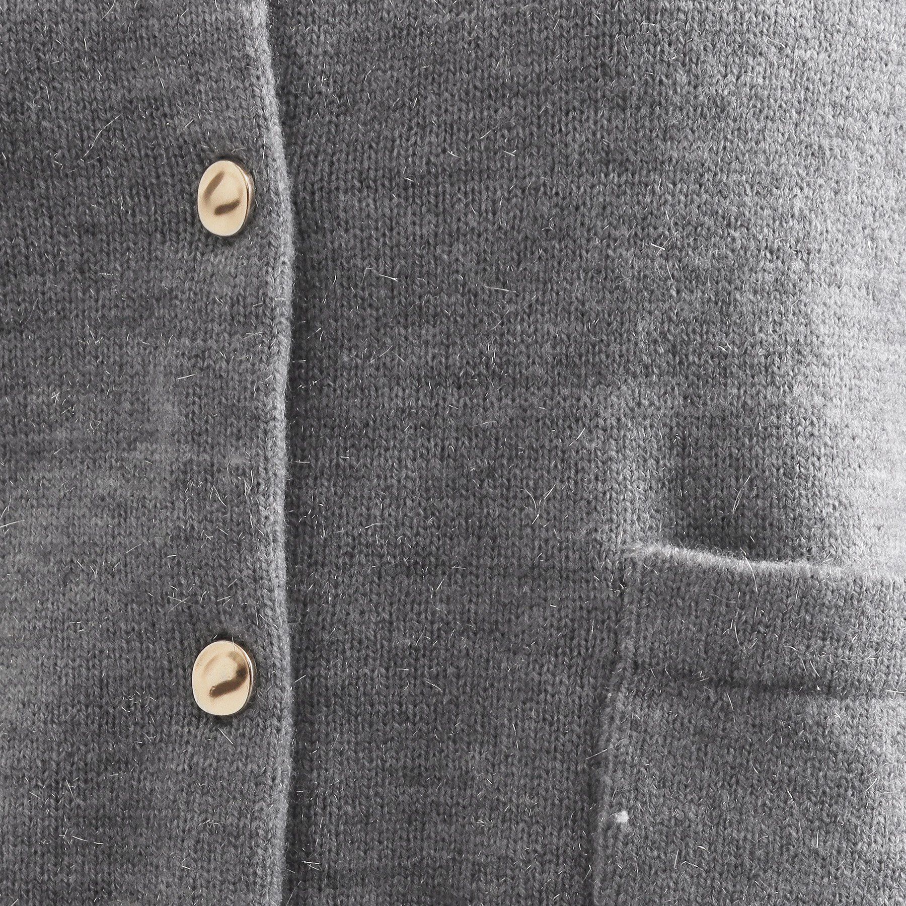 OPAQUE.CLIP「金ボタンラメニットカーディガン【洗濯機OK】」|カーディガン|