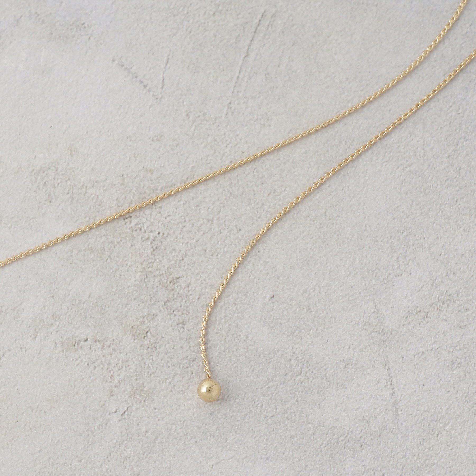 OPAQUE.CLIP「メタルカラー スライドネックレス」|ネックレス|