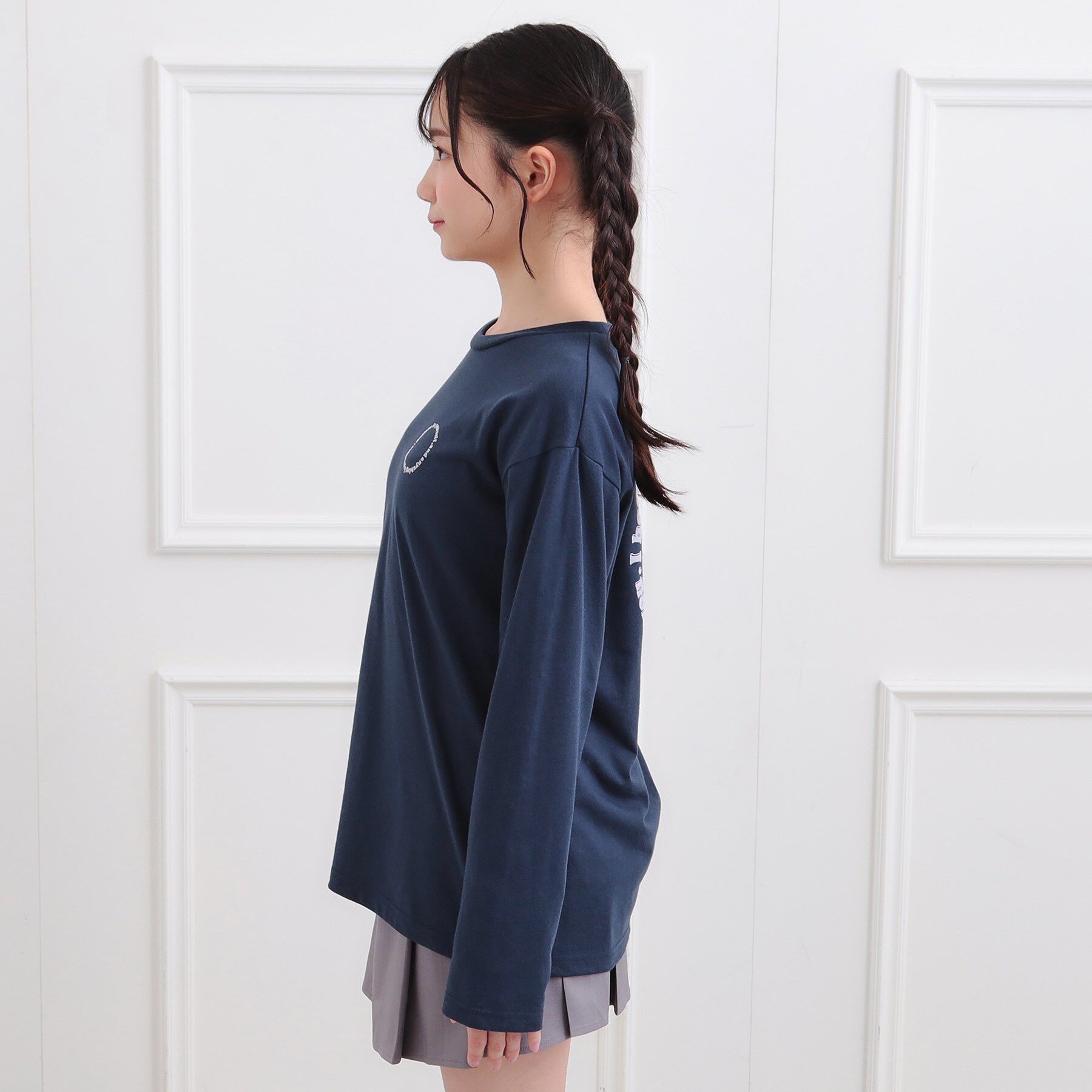 PINK-latte「フロッキーくまちゃんロンT」|Tシャツ・カットソー|